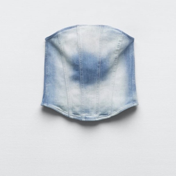 💙 ZW STRAPLESS BUSTIER - Picture 2 of 4